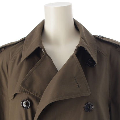 Celine 20ss Cotton Lined Triomphe Trench Coat Outerwear 2m015085i Khaki 40