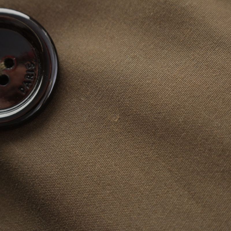 Celine 20ss Cotton Lined Triomphe Trench Coat Outerwear 2m015085i Khaki 40