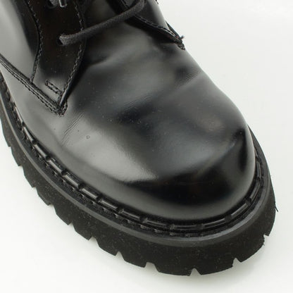 Gucci Sherry Line Leather Side Web Ankle Boots 794394 Black 39 1 2