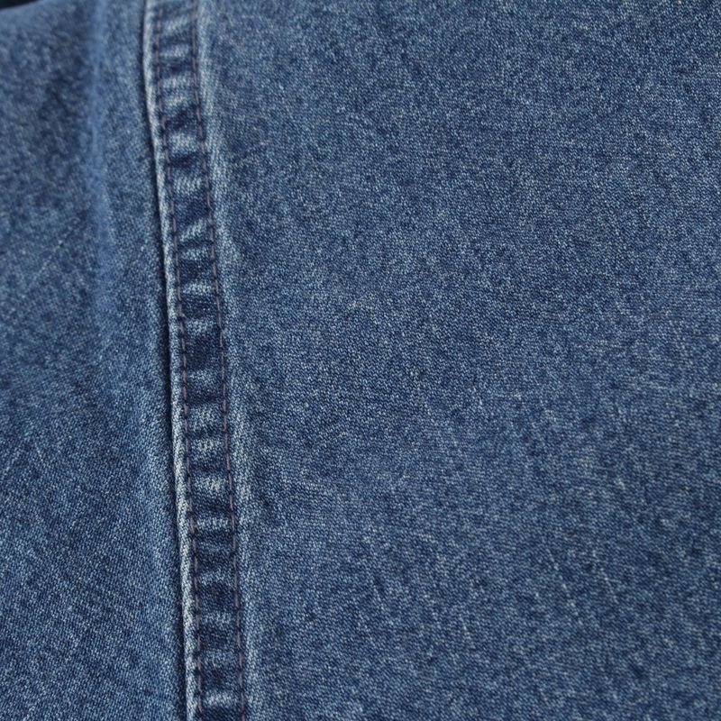 Celine Carriage Gold Button Front Opening Denim Long Skirt Bottoms Blue 26