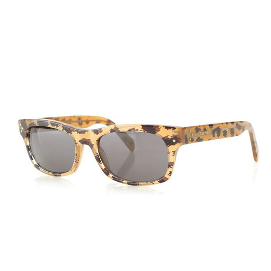 Celine Logo Leopard Sunglass Es Eyewear Brown 5419 145