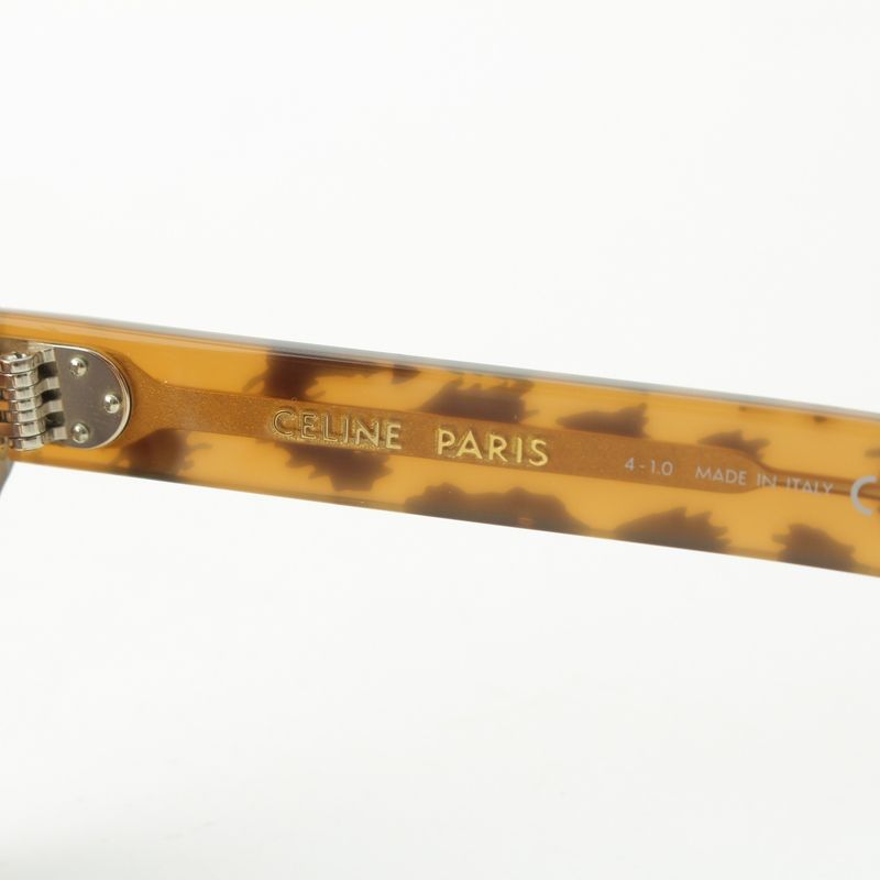 Celine Logo Leopard Sunglass Es Eyewear Brown 5419 145