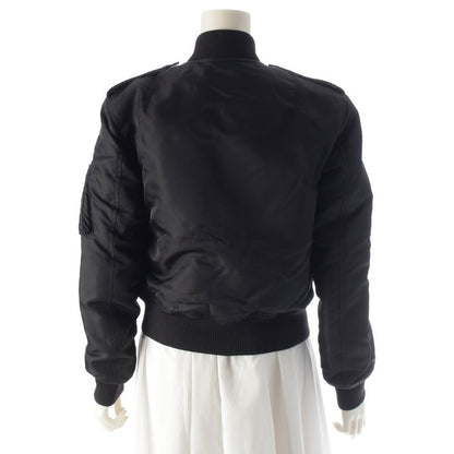 Saint Laurent Cotton Bomber Jacket Blouson Outerwear 504136 Black 36