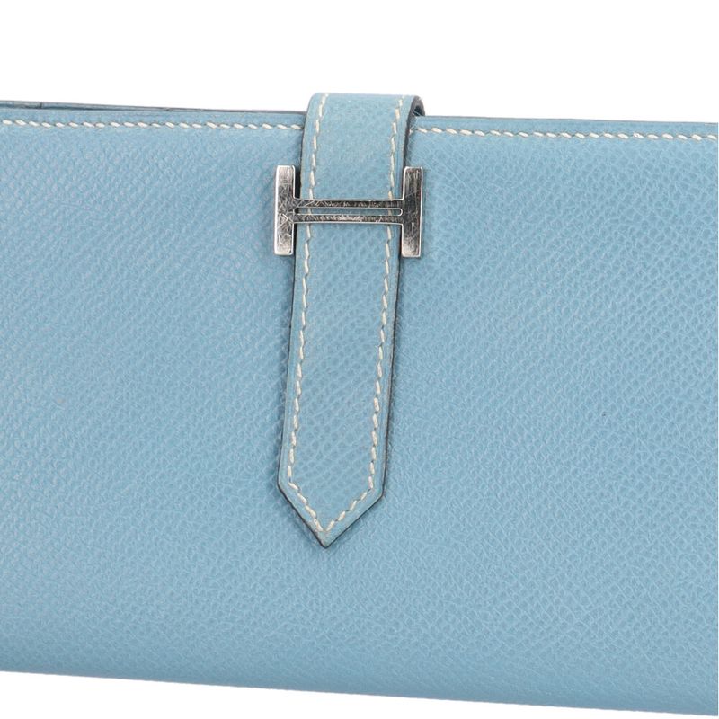 Hermes Bearn Souffle Long Wallet Vaux Epson Ladies Hermes Preowned Hermes