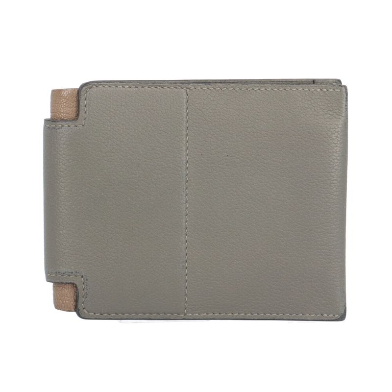 Hermes Open 24compact Bifold Wallet Chèvre Men's Hermes Preowned Hermes