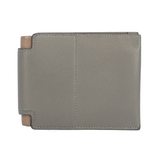 Hermes Open 24compact Bifold Wallet Chèvre Men's Hermes Preowned Hermes