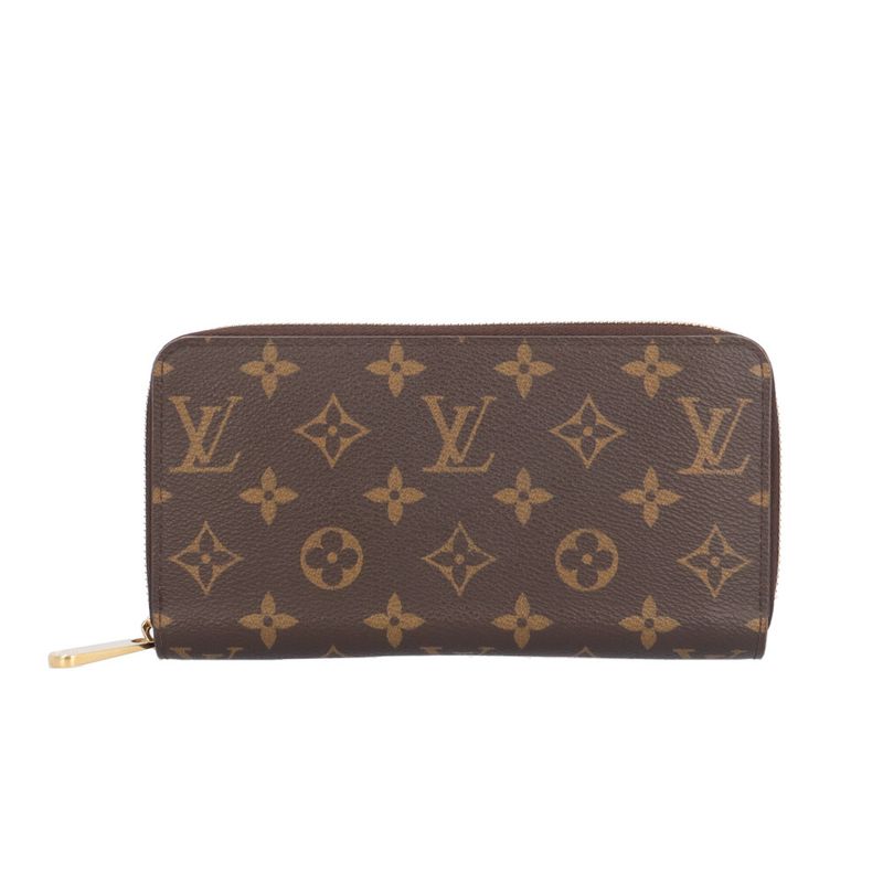 Louis Vuitton Zippy Wallet Monogram Long Wallet Monogram Canvas M42616 Ladies