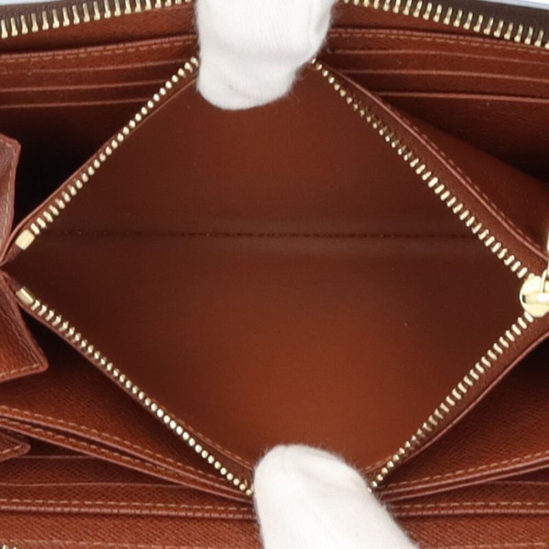 Louis Vuitton Zippy Wallet Monogram Long Wallet Monogram Canvas M42616 Ladies