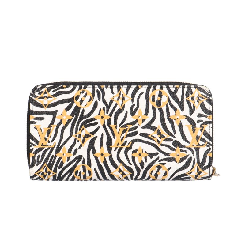 Louis Vuitton Zippy Wallet Monogram Jungle Long Wallet M44745 Ladies Louis