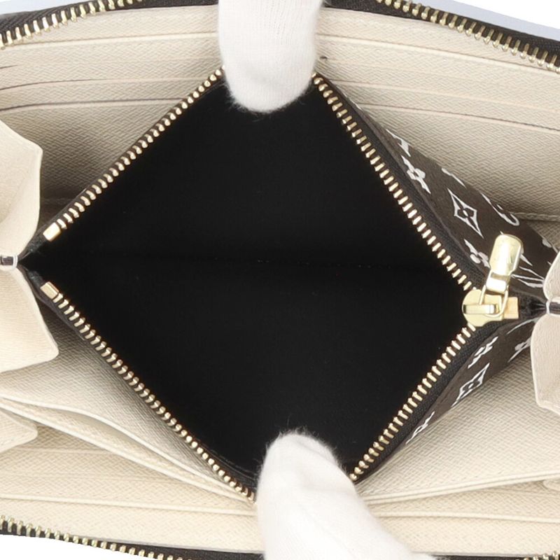 Louis Vuitton Zippy Wallet Monogram Jungle Long Wallet M44745 Ladies Louis