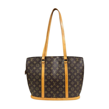 Louis Vuitton Babylon Monogram Tote Bag Monogram Canvas M51102 Brown Ladies
