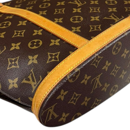 Louis Vuitton Babylon Monogram Tote Bag Monogram Canvas M51102 Brown Ladies