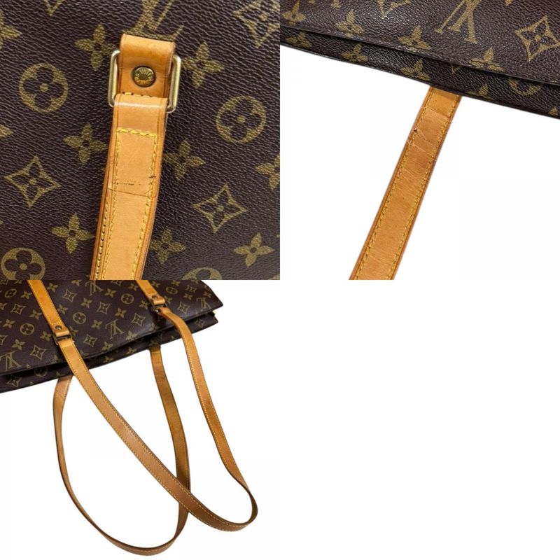 Louis Vuitton Babylon Monogram Tote Bag Monogram Canvas M51102 Brown Ladies