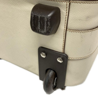 Prada Carry Bag - Ivory No Tsa Main Item No Dial Lock Leather