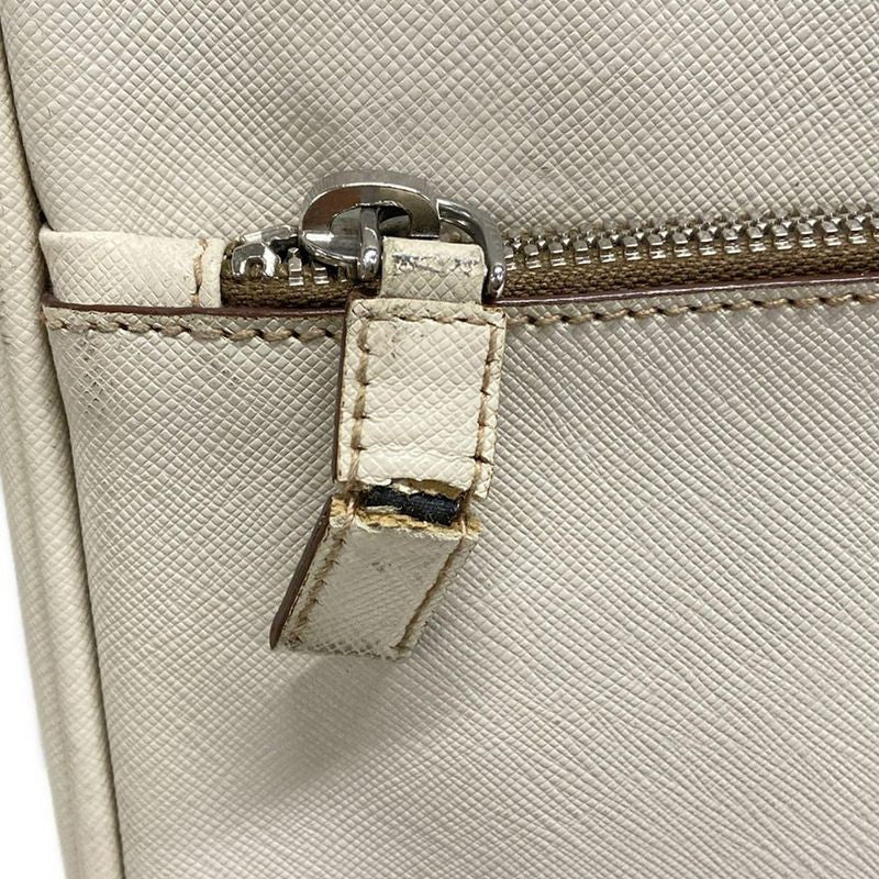 Prada Carry Bag - Ivory No Tsa Main Item No Dial Lock Leather