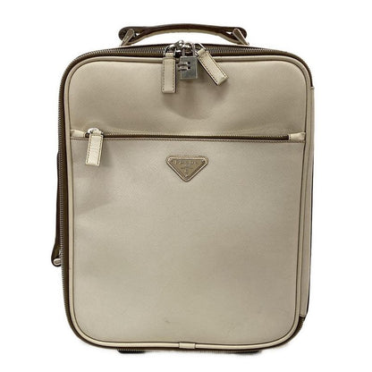 Prada Carry Bag - Ivory No Tsa Main Item No Dial Lock Leather