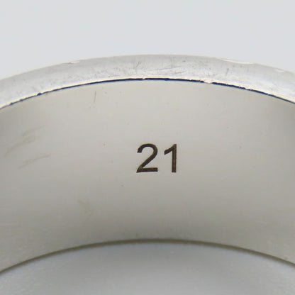 Gucci Ring / Ring Logo Ring 21 925 Silver Approx 10.2g Silver Accessories Men