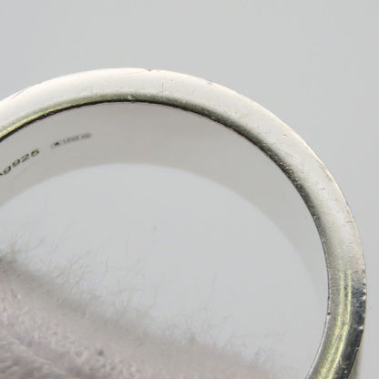 Gucci Ring / Ring Logo Ring 21 925 Silver Approx 10.2g Silver Accessories Men