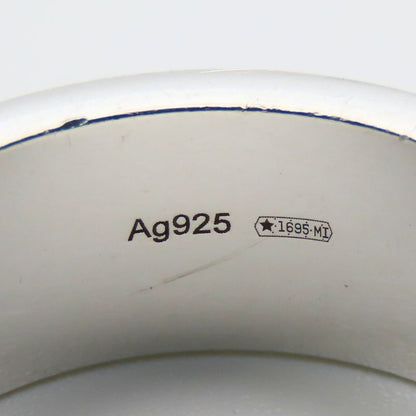 Gucci Ring / Ring Logo Ring 21 925 Silver Approx 10.2g Silver Accessories Men