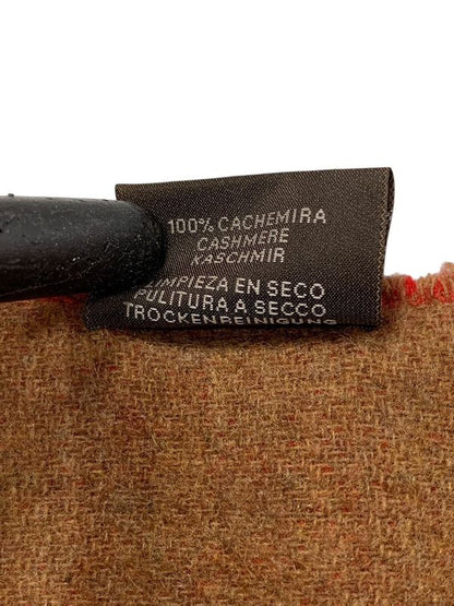 3569 Hermes Cazac Zigzag Arrow Scarf Cashmere Preowned Excellent Condition