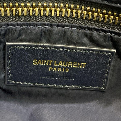 Saint Laurent Paris Shoulder Bag - 733294 Navy and Red Leather