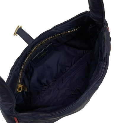 Saint Laurent Paris Shoulder Bag - 733294 Navy and Red Leather