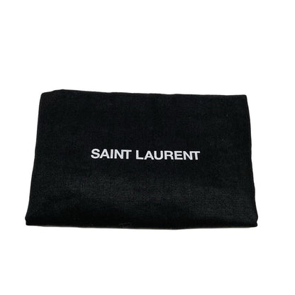 Saint Laurent Paris Shoulder Bag - 733294 Navy and Red Leather