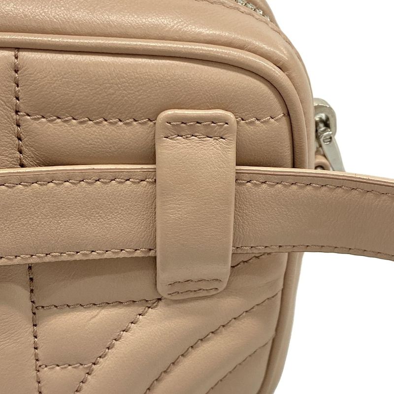 Prada Waist Pouch Excellent Condition - 1bl006 Pink Beige 2way Leather