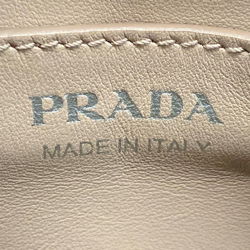 Prada Waist Pouch Excellent Condition - 1bl006 Pink Beige 2way Leather