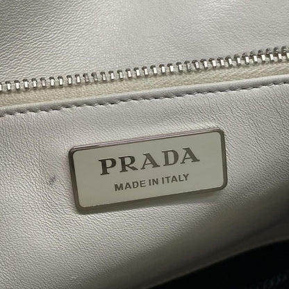 Prada Shoulder Bag Excellent Condition - 1bd292 White Fur