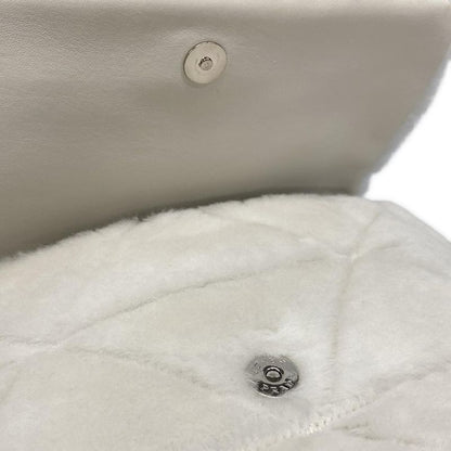 Prada Shoulder Bag Excellent Condition - 1bd292 White Fur
