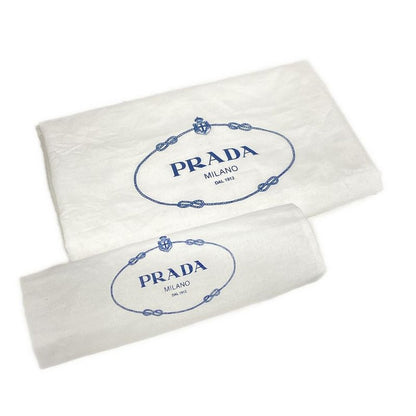 Prada Shoulder Bag Excellent Condition - 1bd292 White Fur