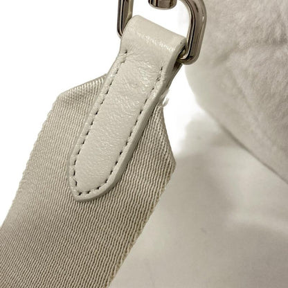 Prada Shoulder Bag Excellent Condition - 1bd292 White Fur
