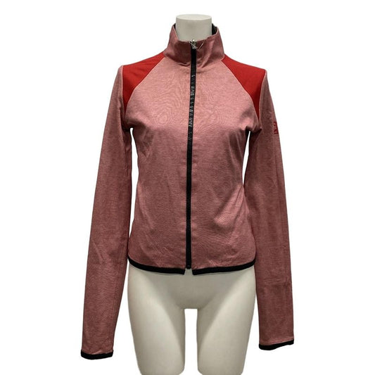 Chanel Blouson Size 36 S Women's Sport Line P29248 Red X Black X Light Grey