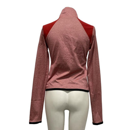 Chanel Blouson Size 36 S Women's Sport Line P29248 Red X Black X Light Grey