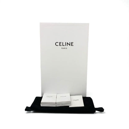 Celine Sneakers Shoes Leather White Blue Logo