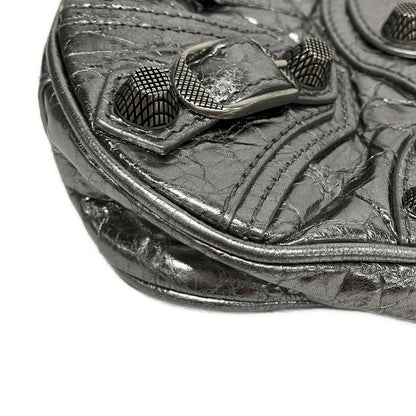 Balenciaga le Cagor Mini 695814 Silver Leather