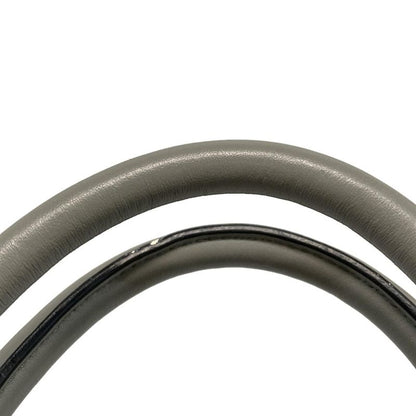 Prada Tote Monochrome Bag 1ba156 Gray Leather