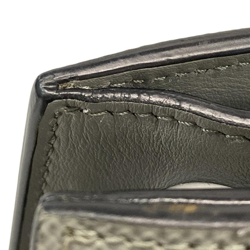 Prada Tote Monochrome Bag 1ba156 Gray Leather