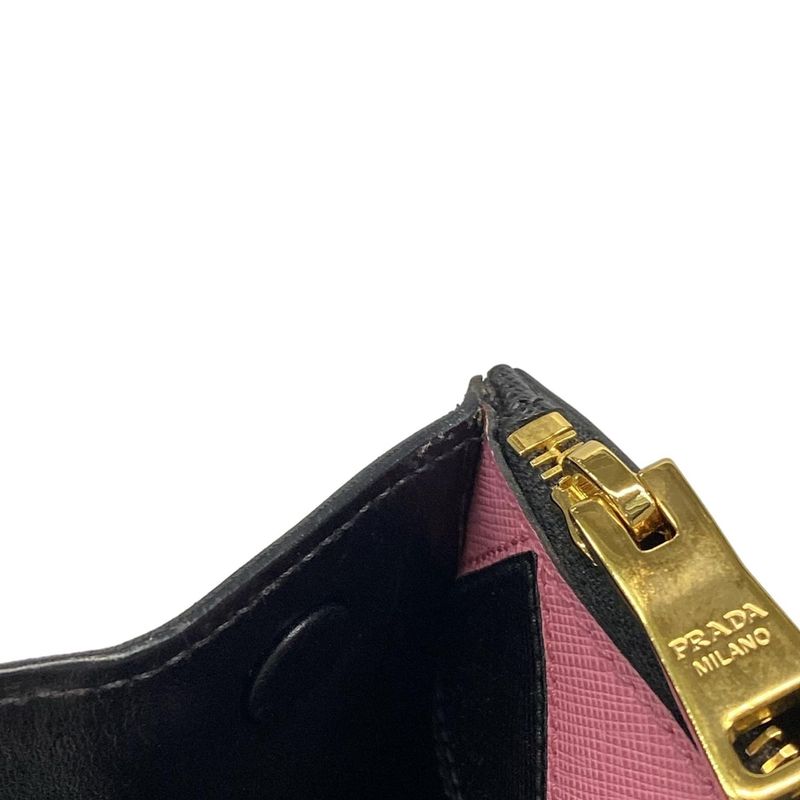 Prada Handbag Paradigm Black Leather