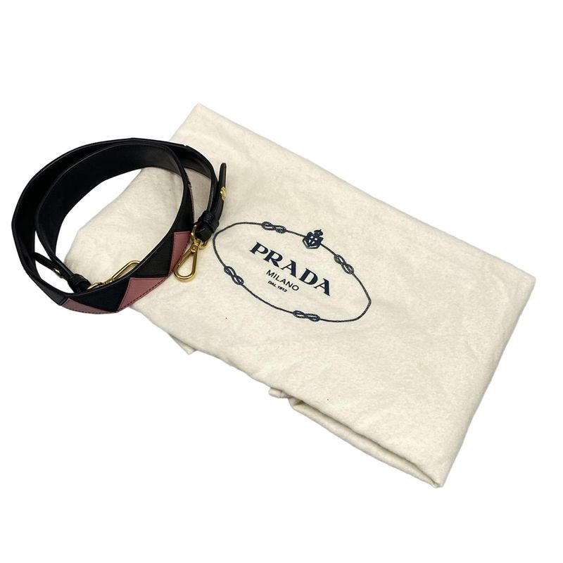 Prada Handbag Paradigm Black Leather