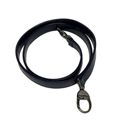 Dior Christian Dior Handbag Lady Dior Large Bag Navy Leather