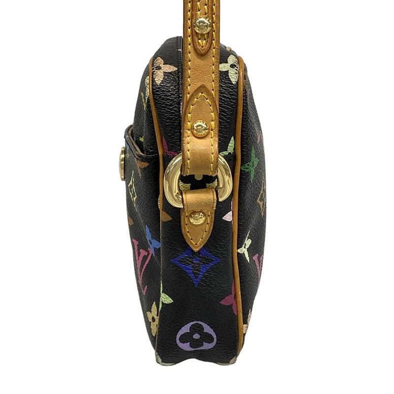 Louis Vuitton Shoulder Bag Monogram Multicolor Lift M40056 Noir Black