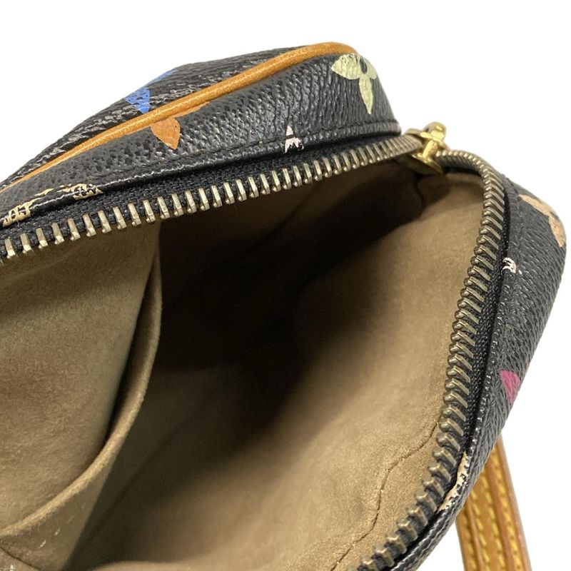 Louis Vuitton Shoulder Bag Monogram Multicolor Lift M40056 Noir Black