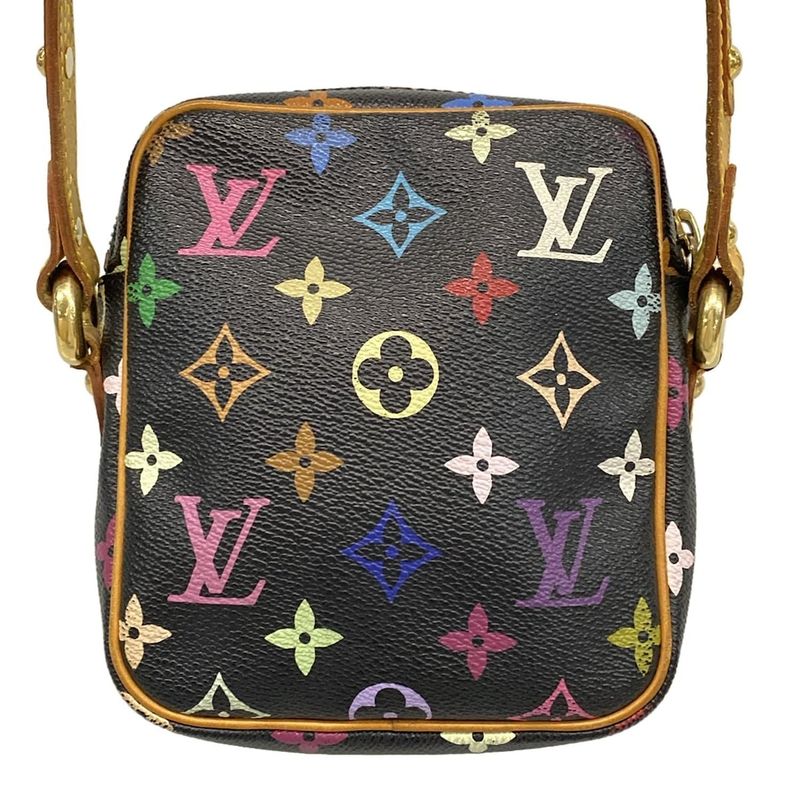 Louis Vuitton Shoulder Bag Monogram Multicolor Lift M40056 Noir Black