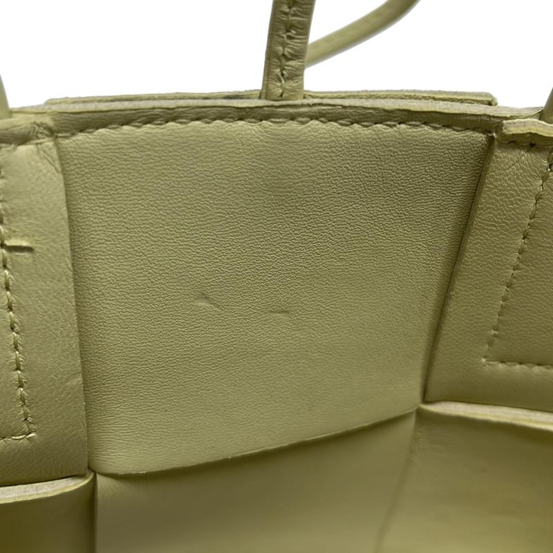 Bottega Veneta Candy Arco Tote Cream Leather