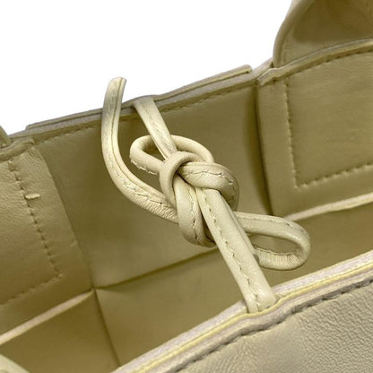 Bottega Veneta Candy Arco Tote Cream Leather