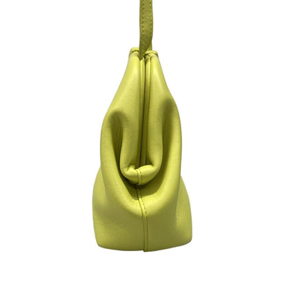 Bottega Veneta Shoulder Bag the Triangle Yellow Leather