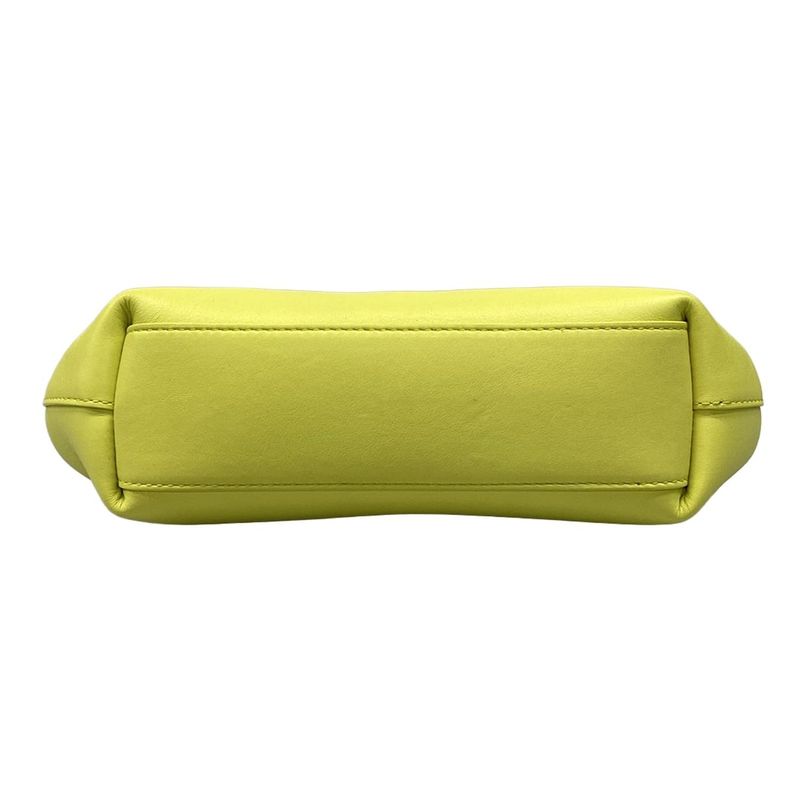 Bottega Veneta Shoulder Bag the Triangle Yellow Leather