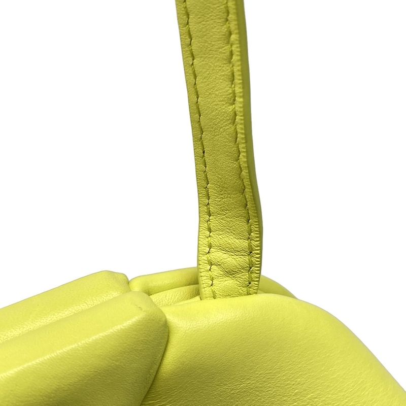 Bottega Veneta Shoulder Bag the Triangle Yellow Leather